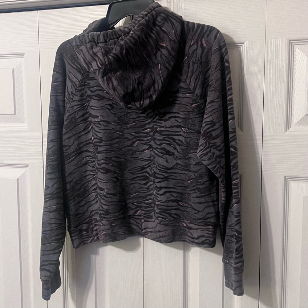 All Saints Tygers Raglan hooded Top Tiger Print Sweatshirt Size XS - Picture 7 of 13